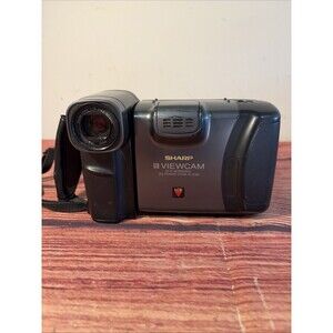 Sharp Viewcam VL-E39U 8mm Video 8 Camcorder VCR Video Play Transfer - TESTED
